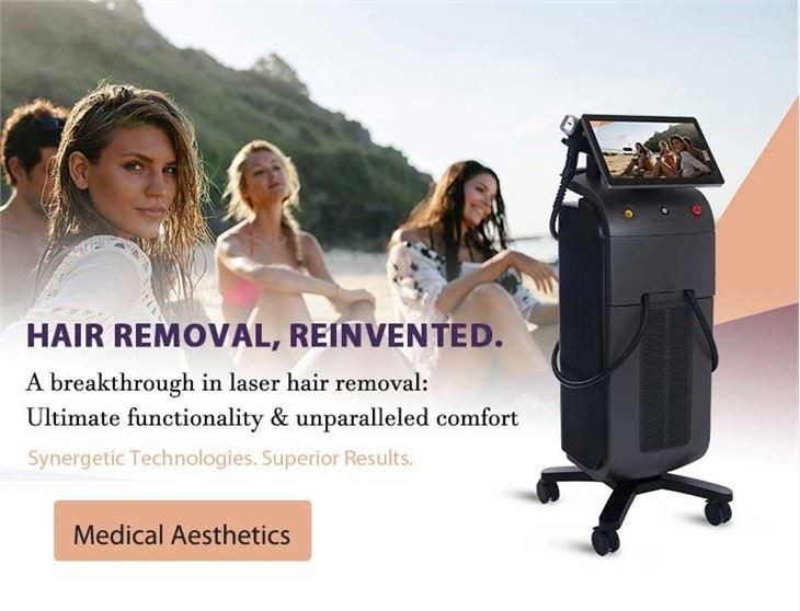 3 Waves Diode Laser Hair Removal Machine
