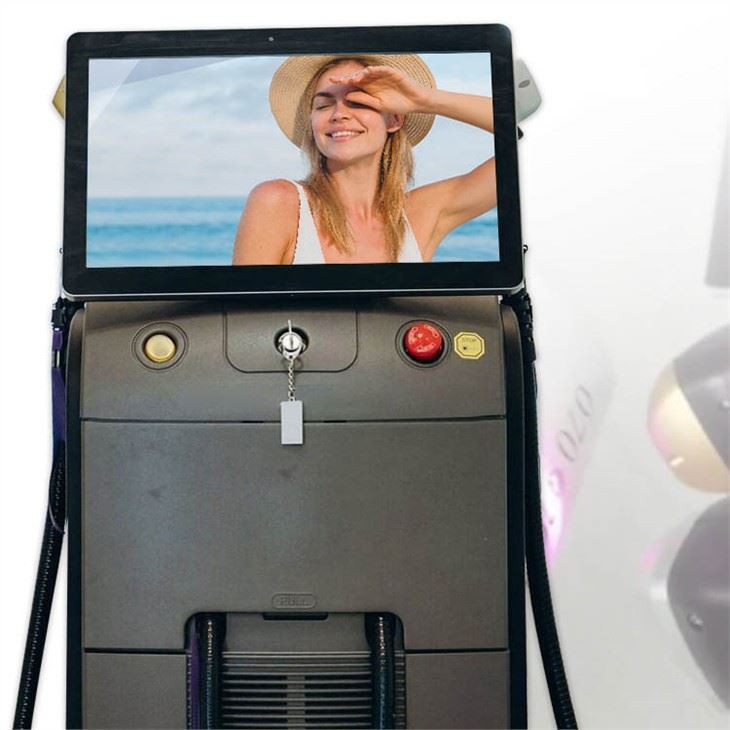 755nm 808nm 1064nm diode laser hair removal machine