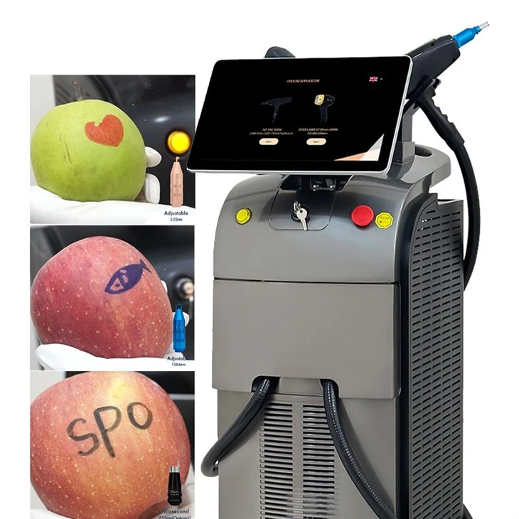 2-in-1 Nd Yag And diode laser hair removal machine