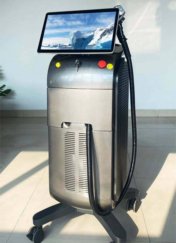 High Energy Diode Laser Hair Removal