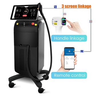3 Screen Linkage diode laser hair removal machine
