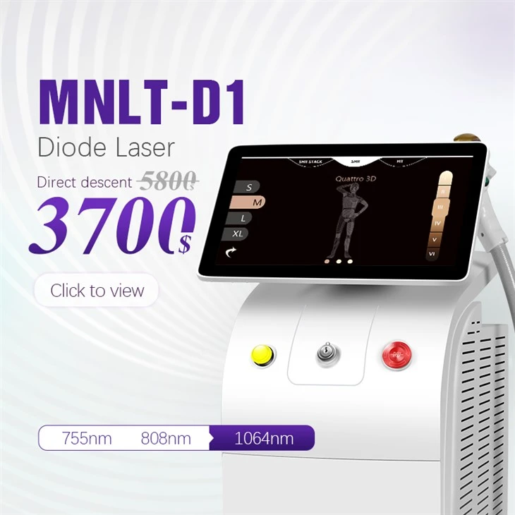  Titanium Laser Hair Removal Machine