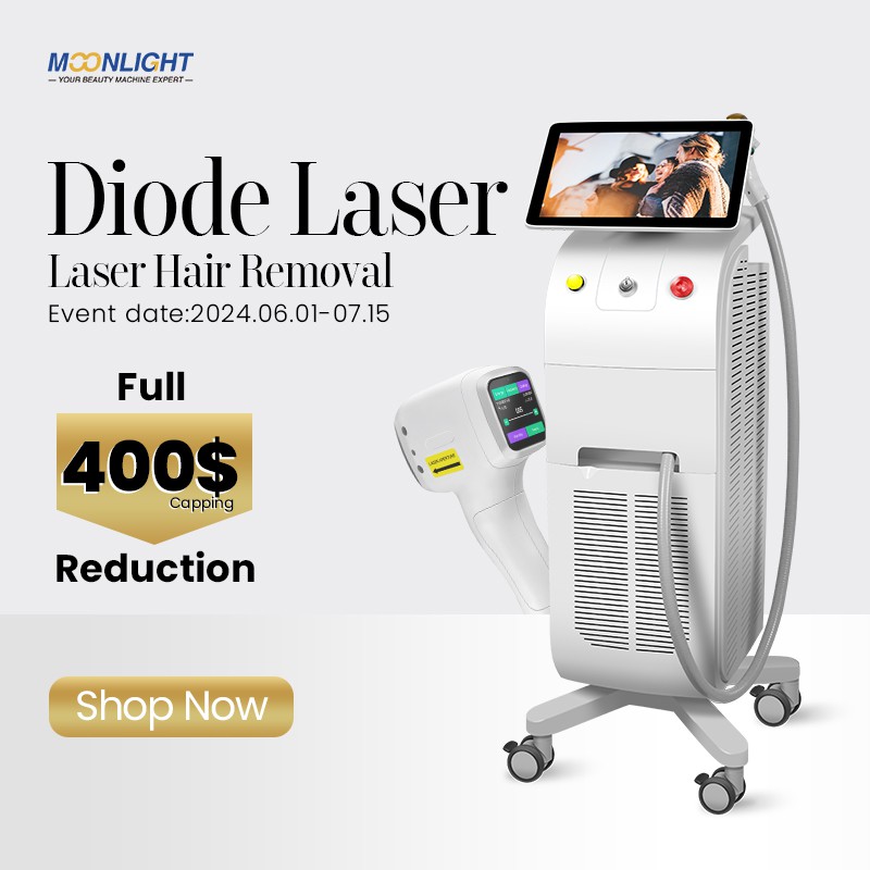 4 Wave 3000W Diode Laser Hair Removal System