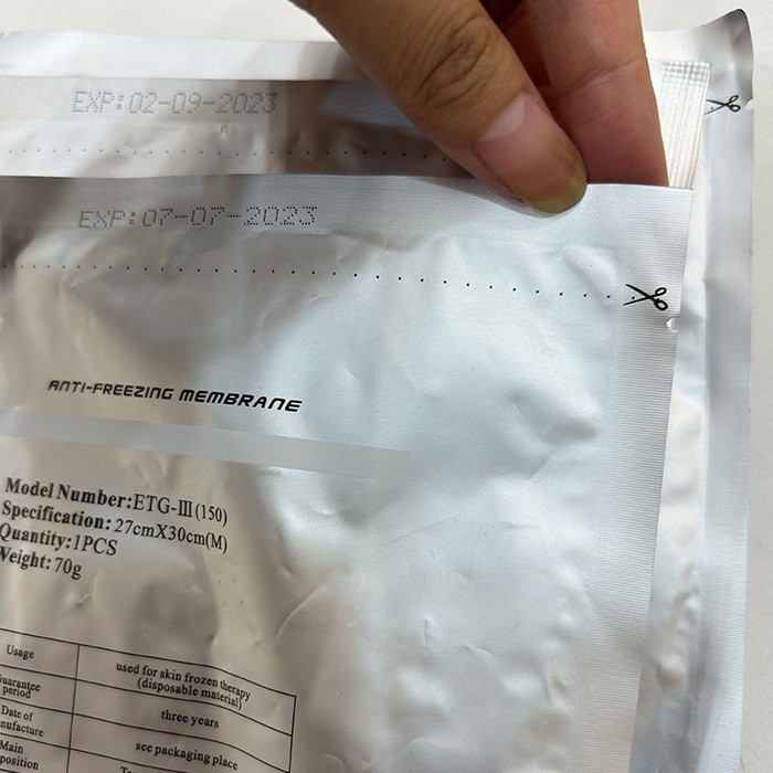 110g 34*42cm + 70g 27*30cm Cryolipolyse Cryoskin Cryo Antifreeze Membrane