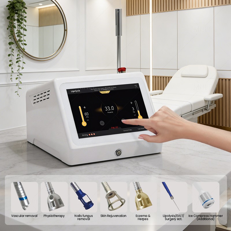 980nm + 1470nm + 635nm Lipolysis Laser Machin factory