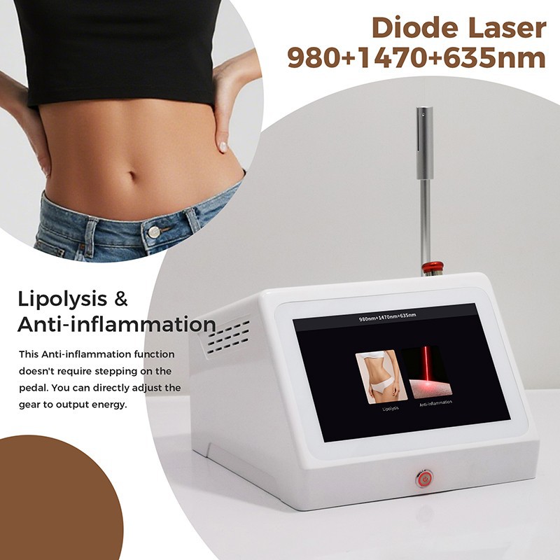 980nm & 1470nm Endolift Laser Machine For Face & Body Contouring suppliers