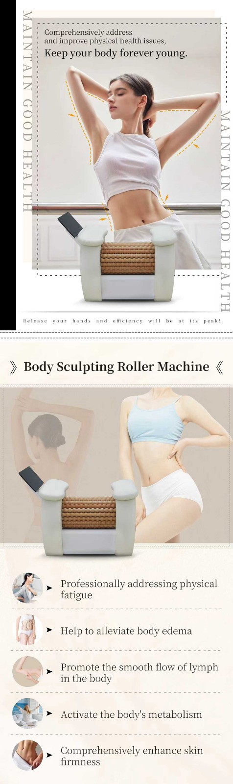 Body Sculpting Roller Machine MNLT best