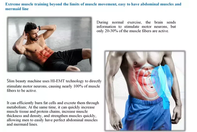 EMS Sculpt Machine For Body Shaping