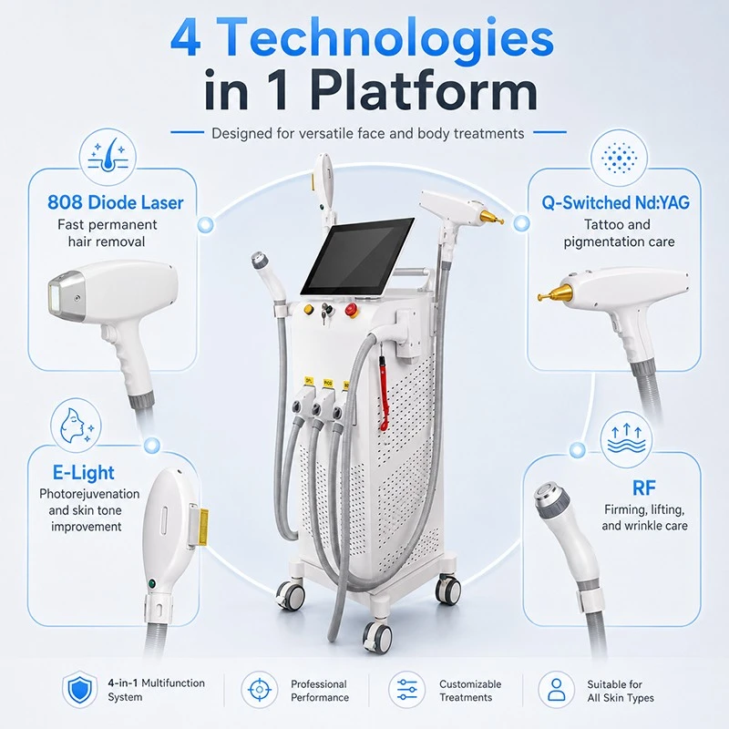MNLT 4-in-1 Multi-Functional Aesthetic Workstation (Diode Laser + Pico + IPL + RF) price