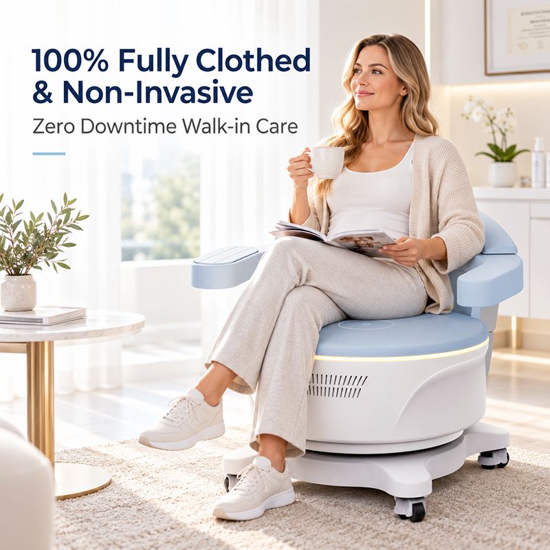 Non-Invasive Magnetic Pelvic Floor Rehabilitation & Intimate Wellness Chair