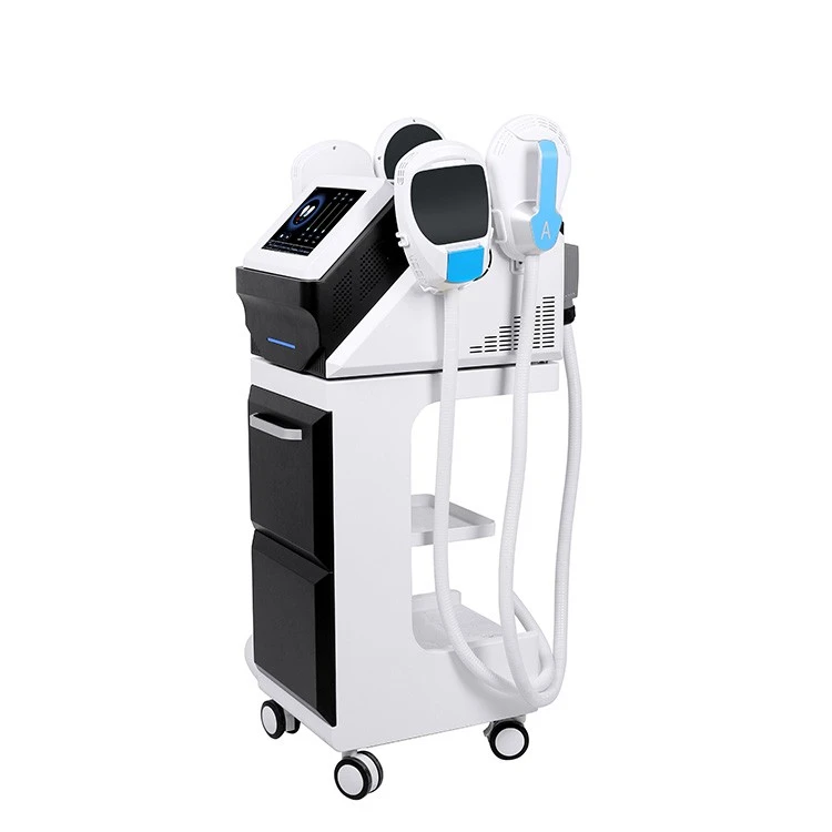 Portable 4-Handle EMS Sculpt + RF Body Contouring Machine