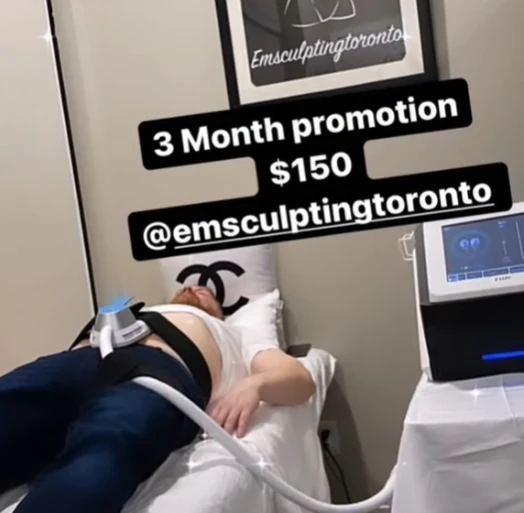 Portable Ems Body Sculpt Machine