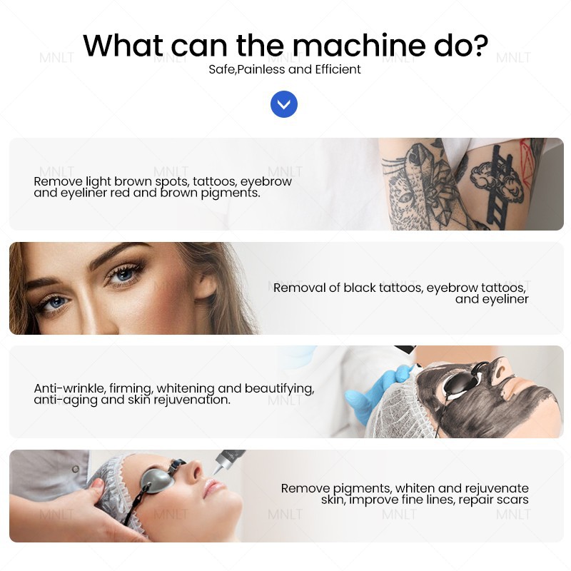 Portable Nd:YAG Laser Machine For Tattoo Removal & Skin Rejuvenation suppliers