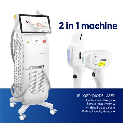 2 IN 1 IPL OPT+Diode Laser Machine Manufacture