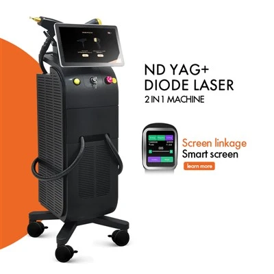 2 in 1 ND YAG + Diode Laser Machine | Professional Multi-Functional Aesthetic Laser System