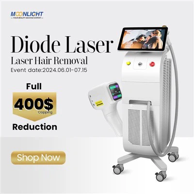 4 Wave 3000W Diode Laser Hair Removal System