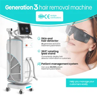 Diode Laser Hair Removal Device