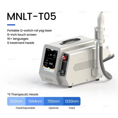 Portable Q-Switch ND YAG Laser Machine